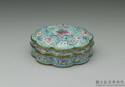 图片[2]-Copper-body painted enamel box, Qing dynasty, Qianlong reign (1736-1795)-China Archive